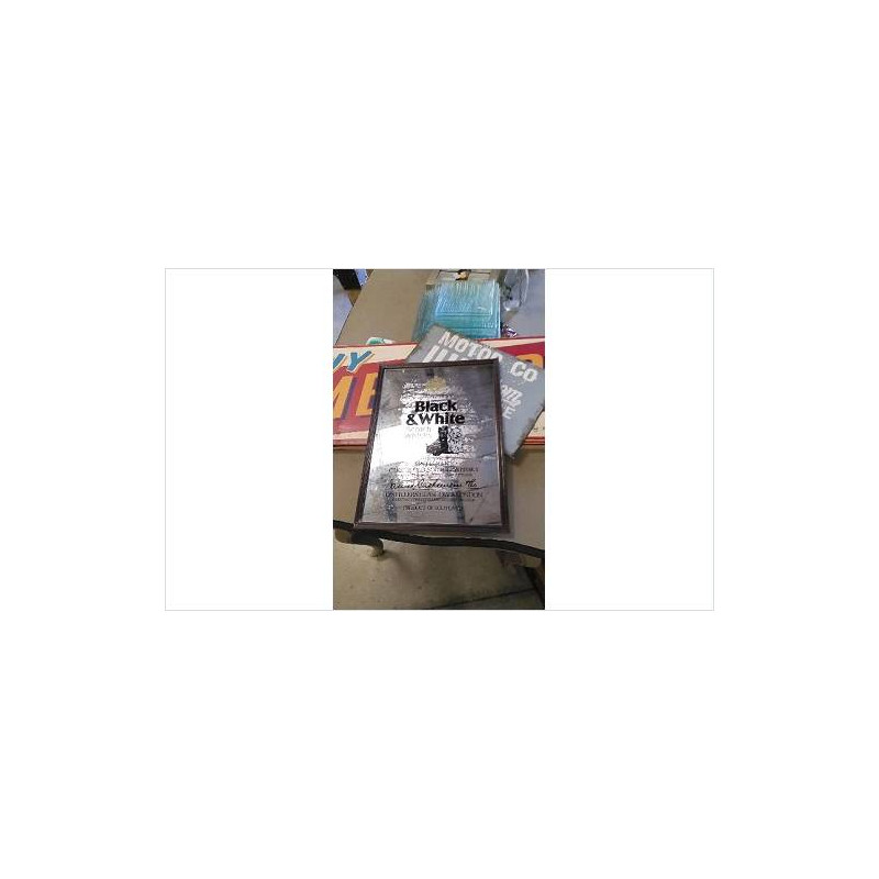 MIROIR BLACK AND WHITE WHISKY 