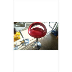 TABOURET DE BAR ROUGE - EN...