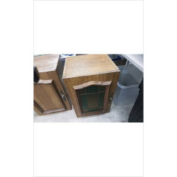 MEUBLE HAUT 1 PORTE VERRE