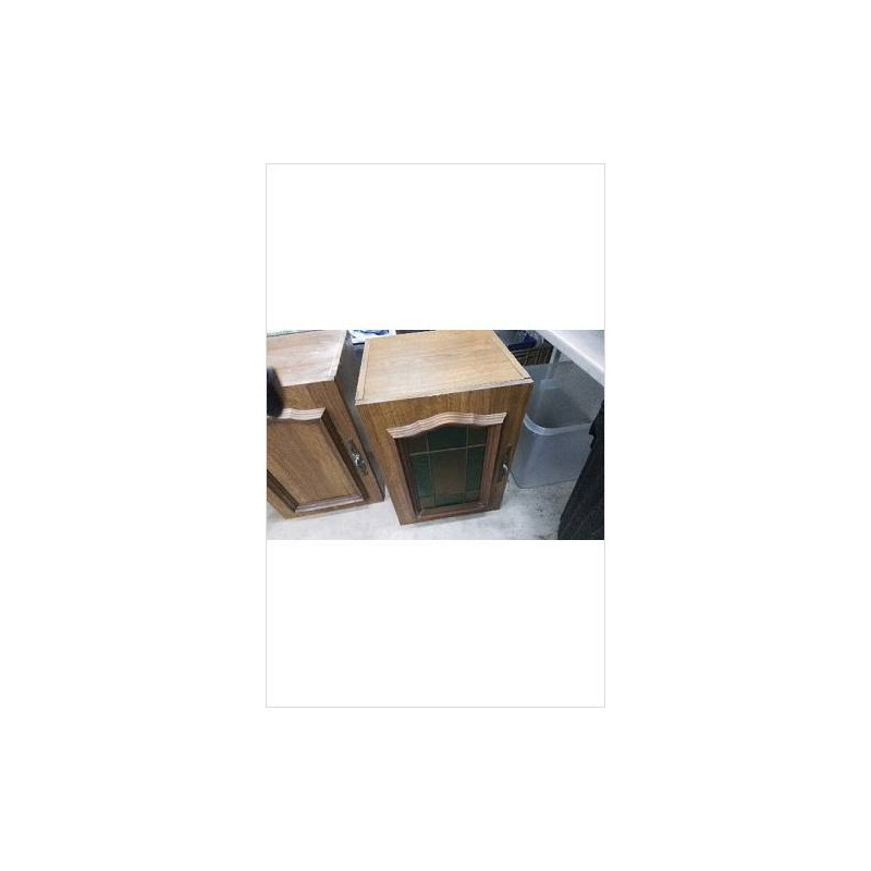 MEUBLE HAUT 1 PORTE VERRE