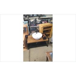 MEUBLE VASQUE/ STYLE INDUSTRIEL 