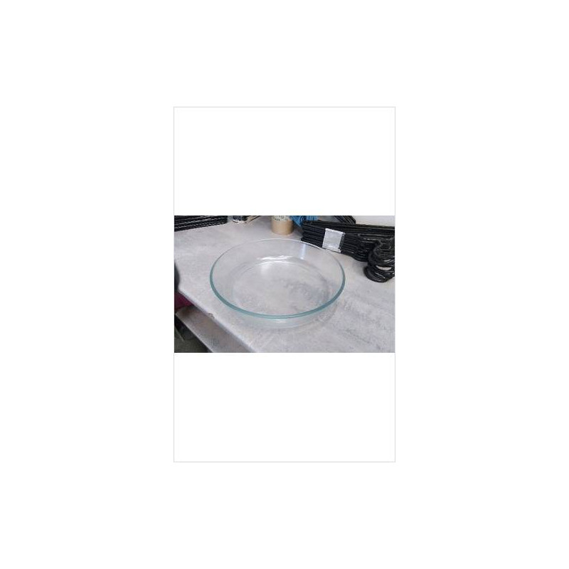PLAT FOUR ROND PYREX 