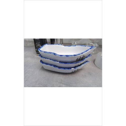 PLATS BATEAUX BRETONS X3 