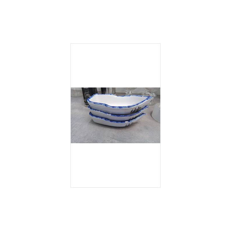 PLATS BATEAUX BRETONS X3 