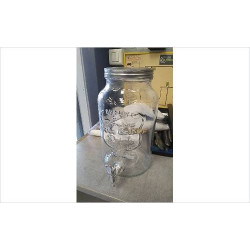BONBONNE VERRE AVEC ROBINET 