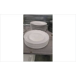 ASSIETTES BLANCHES X6 