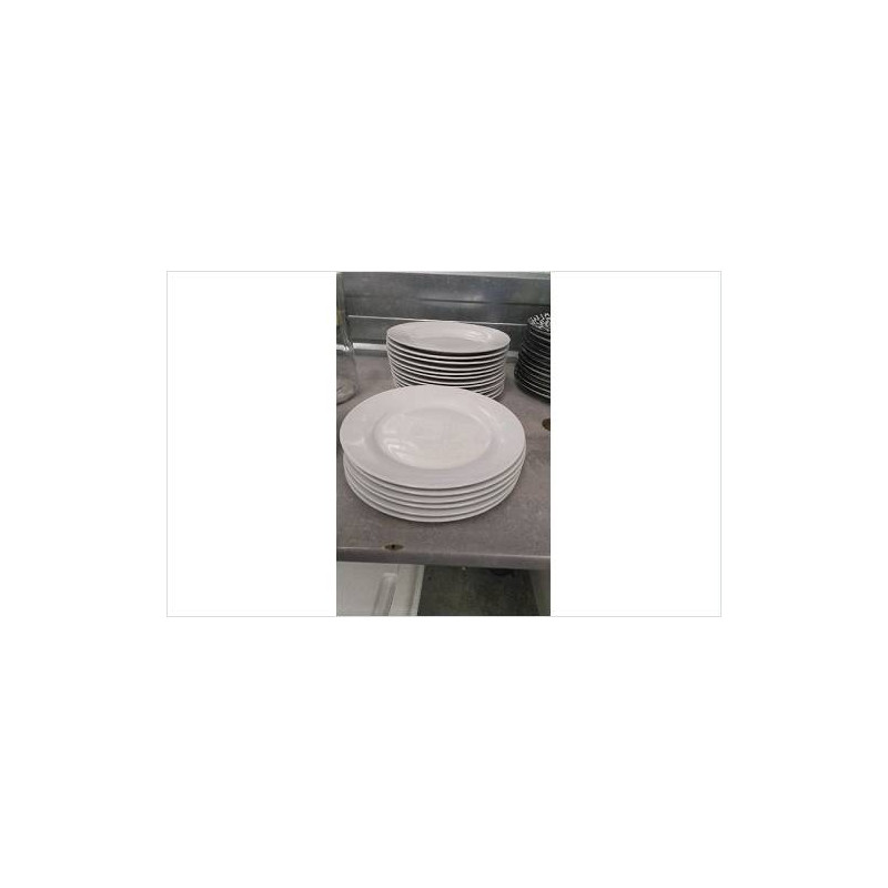 ASSIETTES BLANCHES X6 