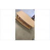 TABLE BASSE SUR ROULETTES 