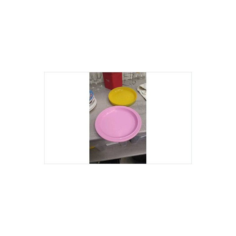 ASSIETTES PLASTIQUE 