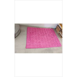 TAPIS DE CUISINE ROSE 47X36