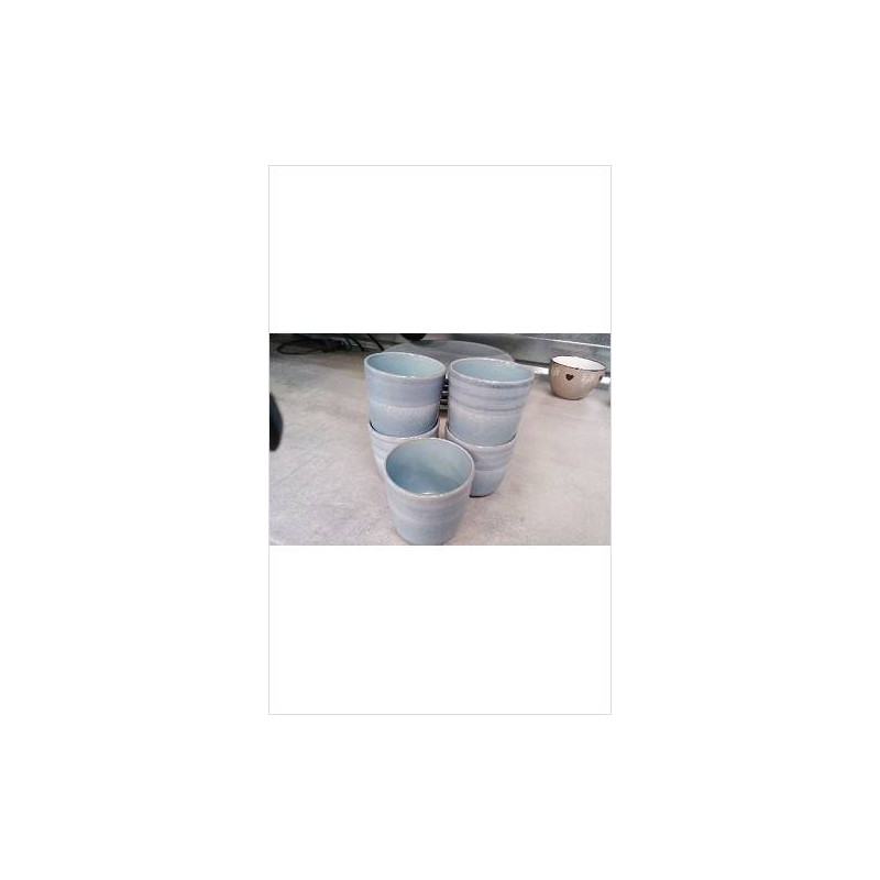 TASSES BLEUES X5 