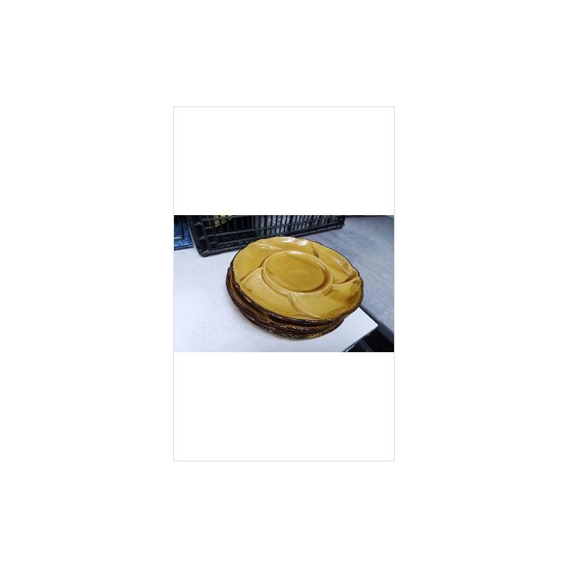 ASSIETTES A FONDUE X4