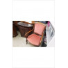 FAUTEUIL BOIS TISSU 
