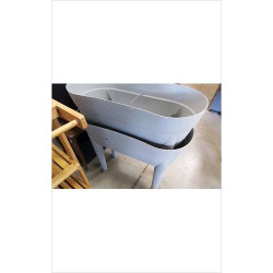 JARDINIERE PLASTIQUE SUR PIED