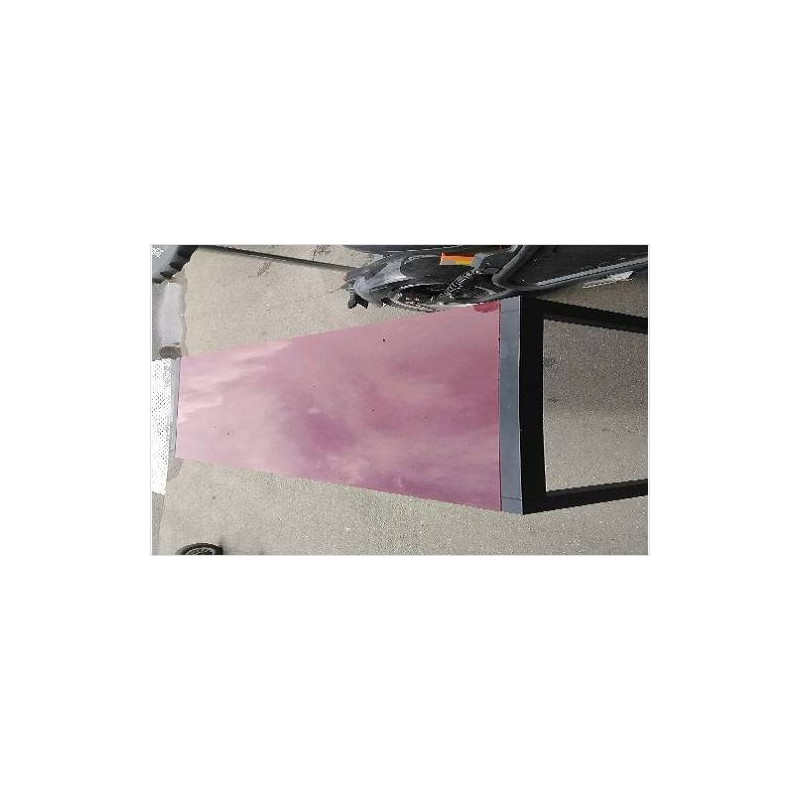 TABLE RECTANGLE DESSUS VERRE 90 X160 