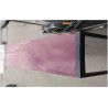 TABLE RECTANGLE DESSUS VERRE 90 X160 