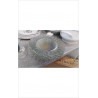 ASSIETTES DESSERT EN VERRE 