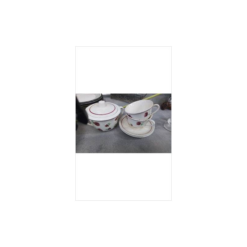 TASSES X2 + SUCRIER 