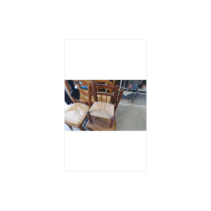 CHAISE PAILLEE ENFANT 