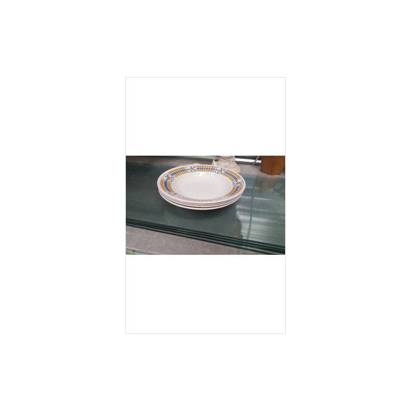 ASSIETTES CREUSES X4
