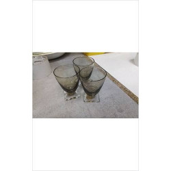 VERRES A LIQUEUR ART DECO X3 