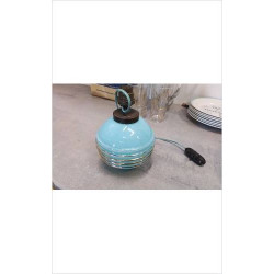 PIED DE LAMPE BOULE VERRE...