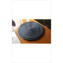 SET DE TABLE ROND NOIR LE LOT