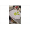 ASSIETTES CARREES PLASTIQUES