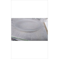 PLAT VERRE OVALE 