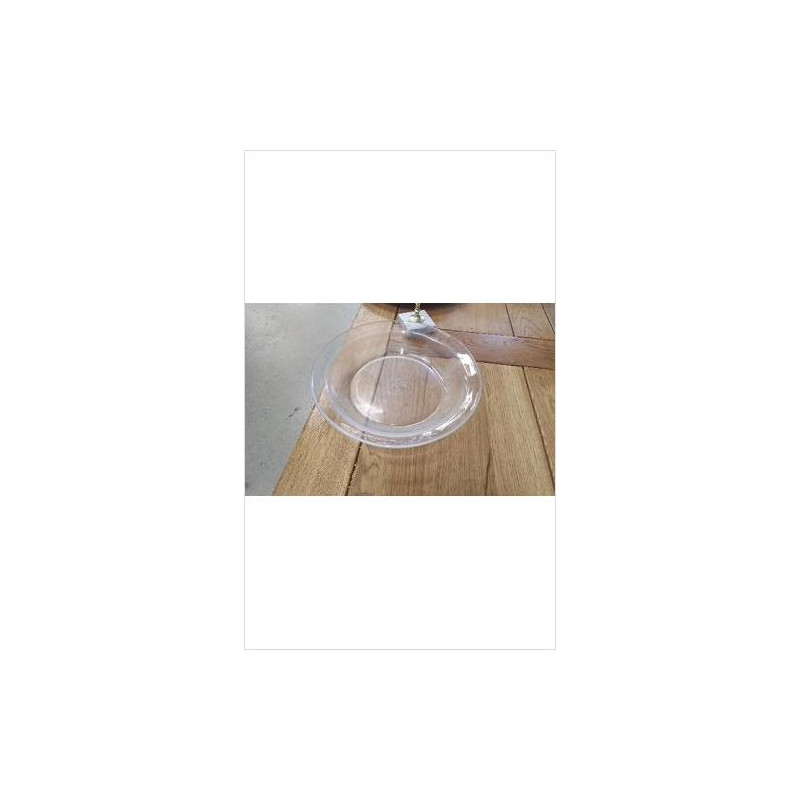 PLAT CREUX VERRE 
