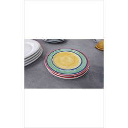 ASSIETTES COULEUR X2 