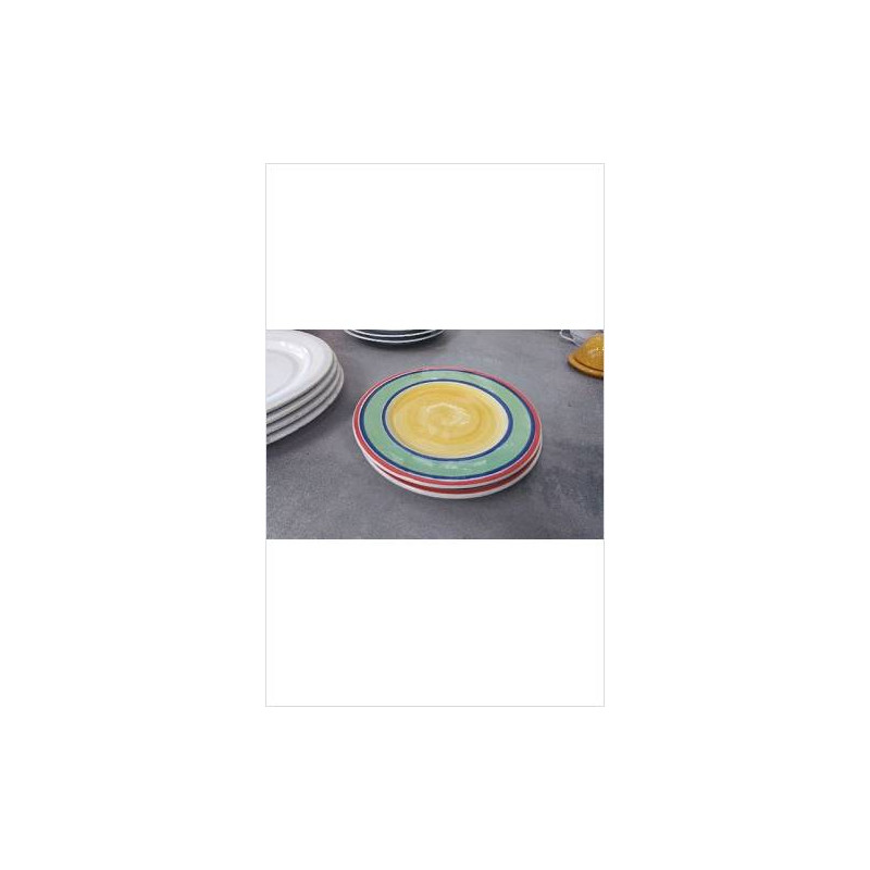 ASSIETTES COULEUR X2 