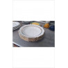 ASSIETTES CREUSES L’AMANDINOISE 