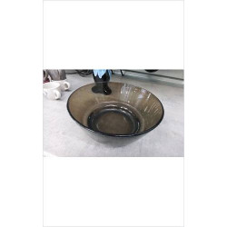 SALADIER VERRE MARRON
