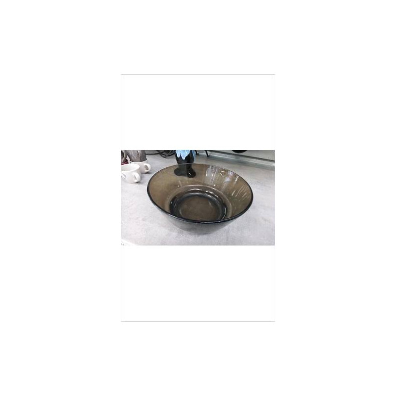 SALADIER VERRE MARRON
