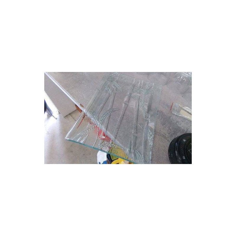 PLAT VERRE RECT 