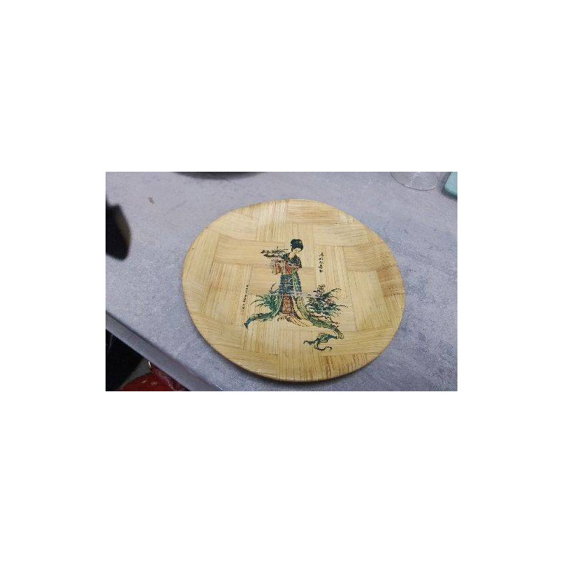 ASSIETTE DECO BOIS 