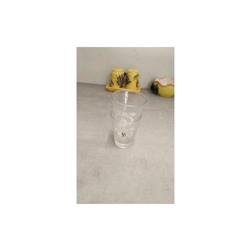 TASSES VERRE X2 