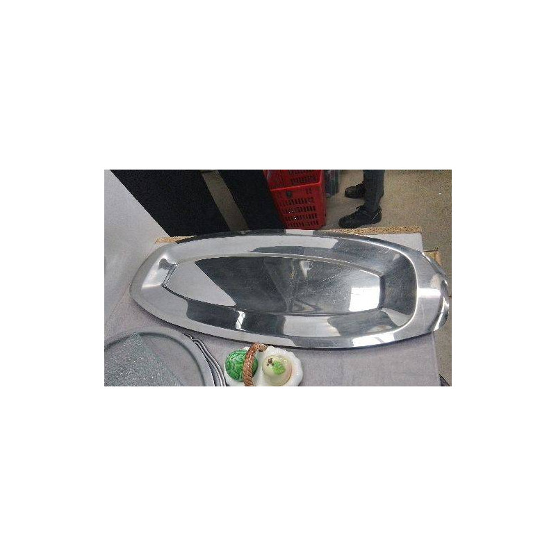PLAT INOX OVALE 