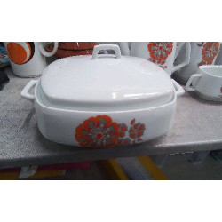 SOUPIERE PORCELAINE ANNEES 70
