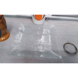 PLAT CARRE VERRE 