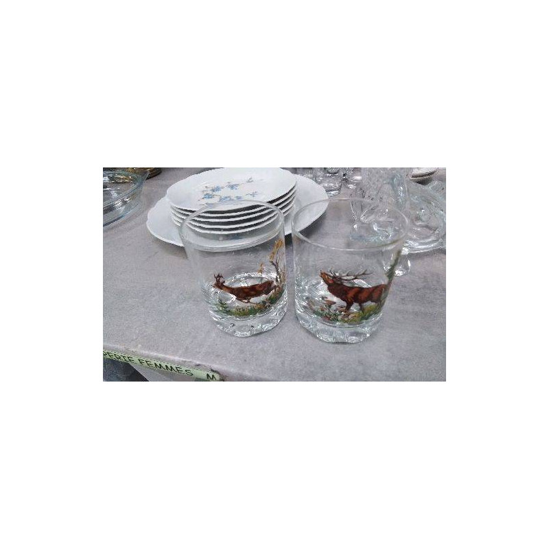 VERRE WHISKY  X2