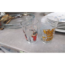 VERRE DESSIN ANIMÉ 