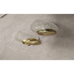 SALIERE + POT MOUTARDE VERRE 
