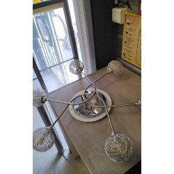 PLAFONNIER 5 BOULES...