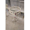GUERIDON METAL VERRE