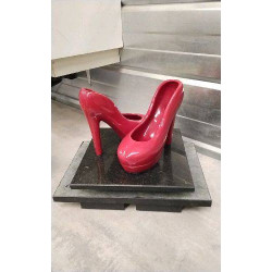 DECO ESCARPINS ROUGE SUR...