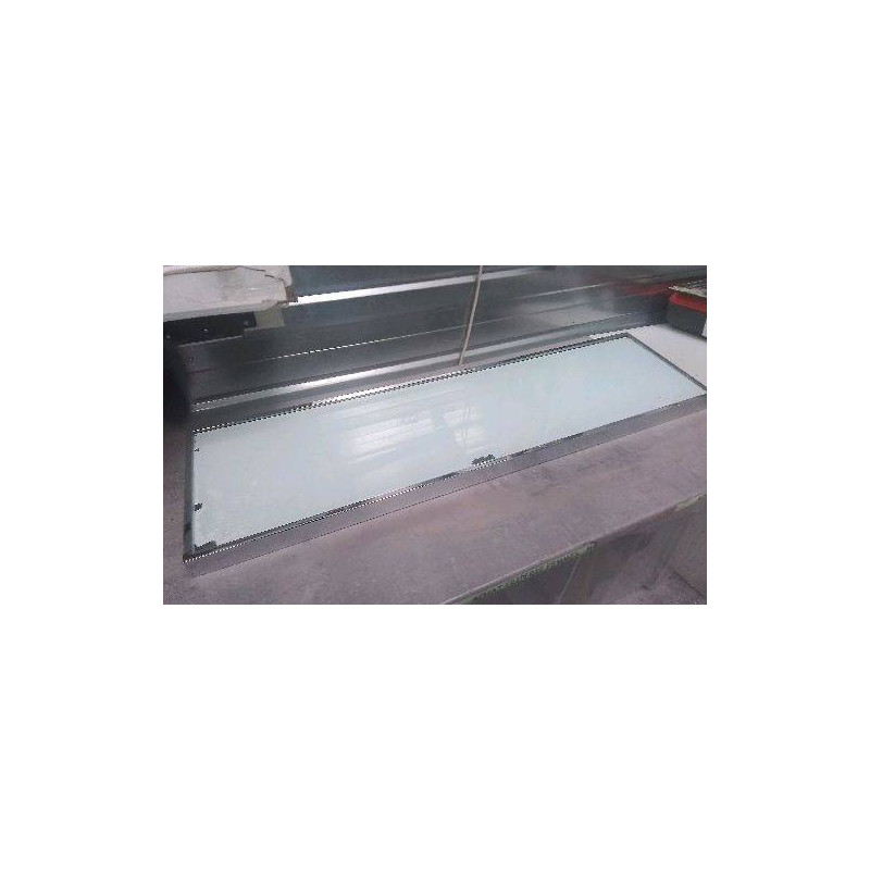 ETAGERE METAL VERRE ( EN L’ETAT)
