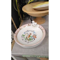 ASSIETTE ENFANT PORCELAINE 