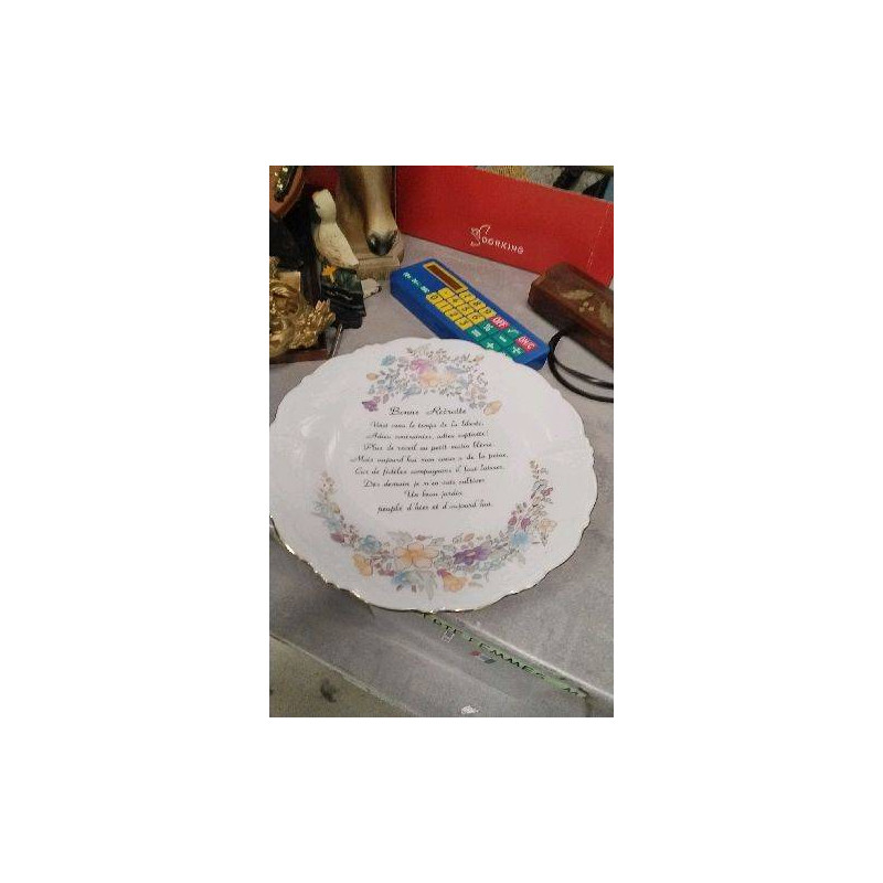 ASSIETTE DECO RETRAITE 